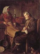 Old Man in a Kitchen Jean-Baptiste marie pierre